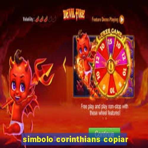 simbolo corinthians copiar